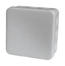 Membrandåse m/12 udtag grå - Elworks